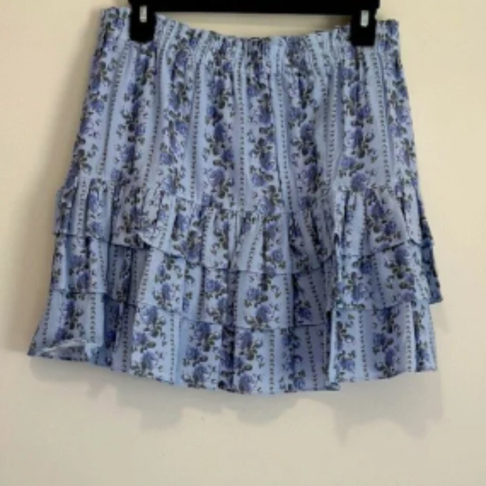 Love Shack Fancy Cottage Core Coquette Skirt Size L